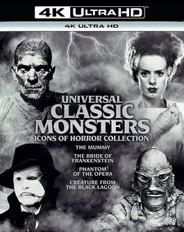 Pack Monstruos Universal II - 4 películas (1932-1954)