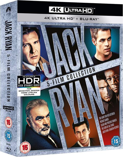 Pack Jack Ryan - 5 pelculas (1990-2014)