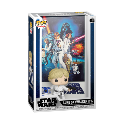 Funko Movie Poster Star Wars - Luke Skywalker With R2-D2 (02)