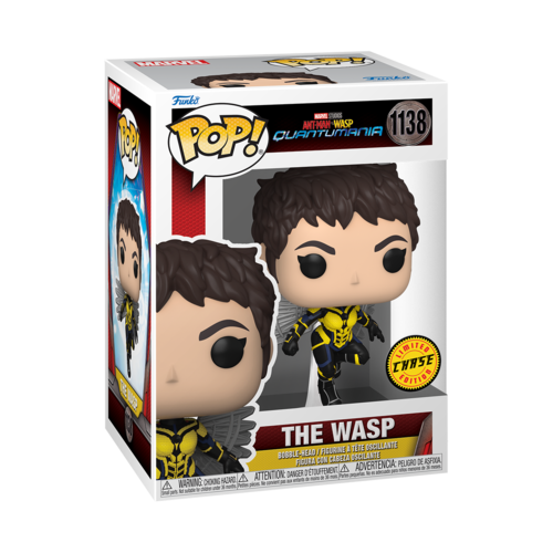 Funko Pop! Marvel: Ant-Man And The Wasp Quantumania - The Wasp (1138) Chase