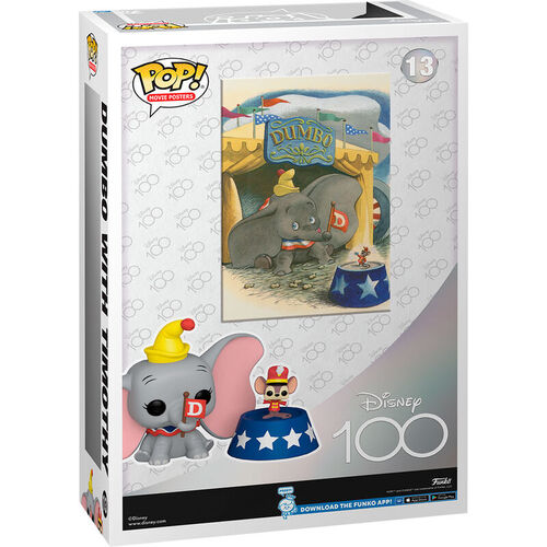 Funko Movie Posters Disney 100th: Dumbo - Dumbo With Timothy (13)