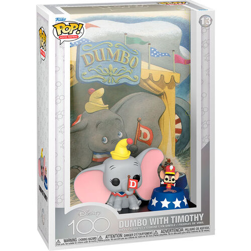 Funko Movie Posters Disney 100th: Dumbo - Dumbo With Timothy (13)