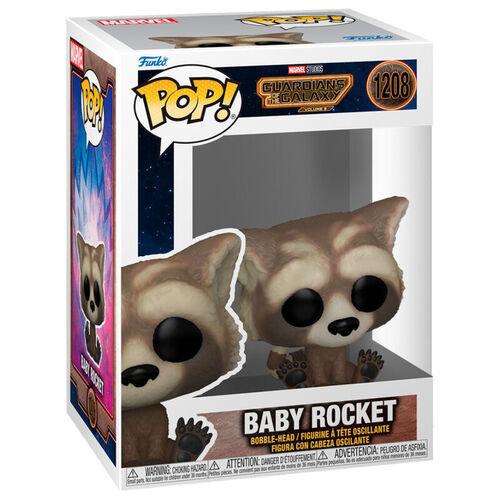 Funko Pop! Marvel: Guardians Of The Galaxy III - Baby Rocket (1208)
