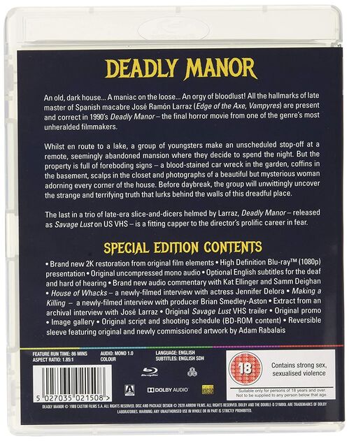 Deadly Manor (1990)