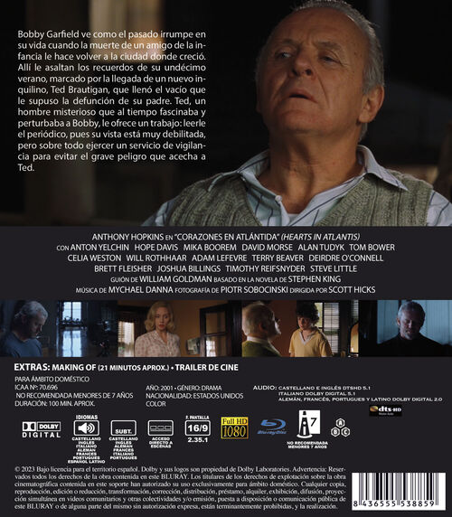Corazones En Atlántida (2001)