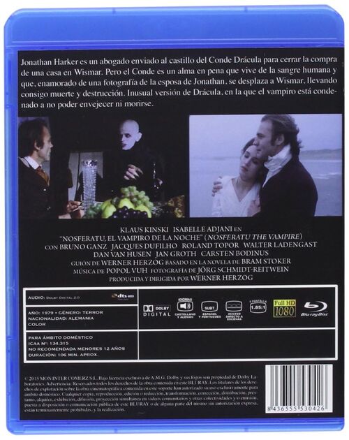 Nosferatu: Vampiro De La Noche (1979)