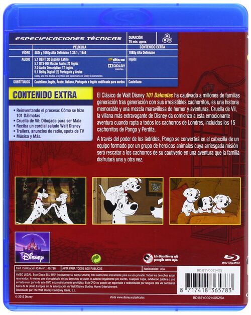 101 Dálmatas (1961)