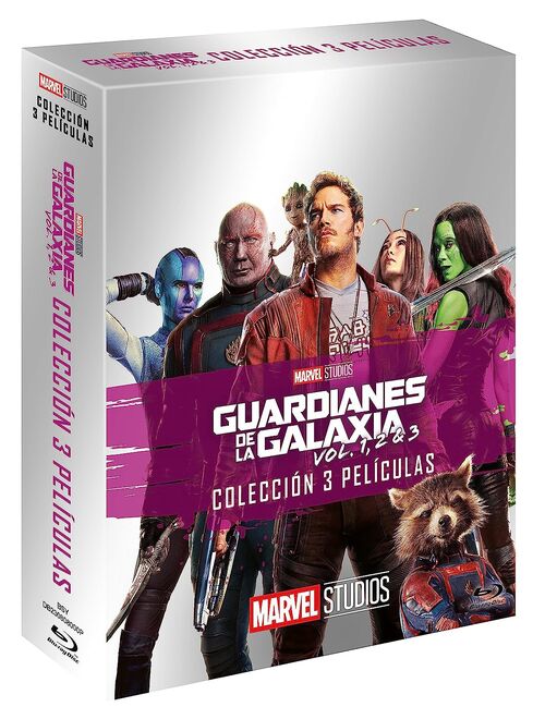 Pack Guardianes De La Galaxia - 3 pelculas (2014-2023)