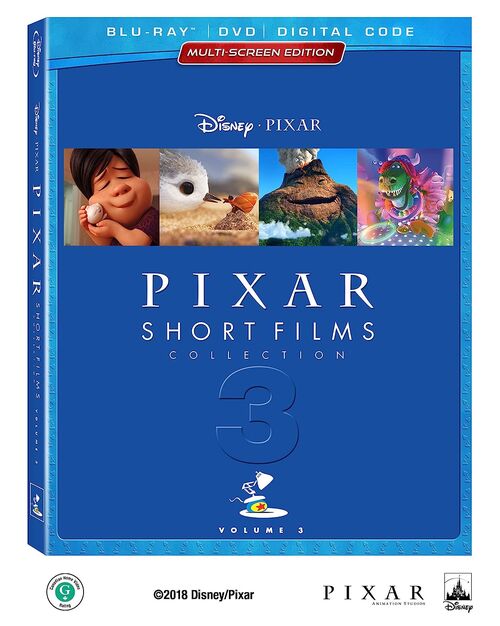 Pack Pixar III - 13 cortometrajes (2012-2018)