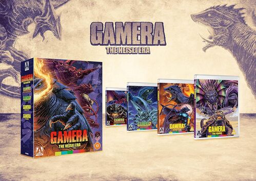 Pack Gamera: The Heisei Era - 4 pelculas (1995-2005)