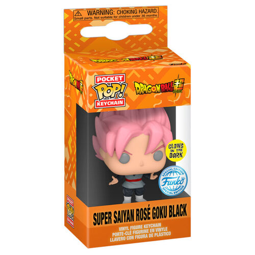 Funko Keychain Dragon Ball - Super Saiyan Ros Goku Black