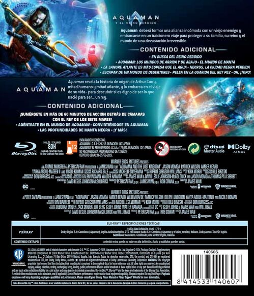 Pack Aquaman I + II (2018 + 2023)