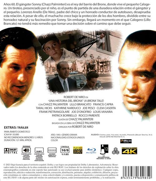 Una Historia Del Bronx (1993)