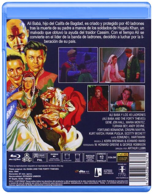 Alí Babá Y Los Cuarenta Ladrones (1944)