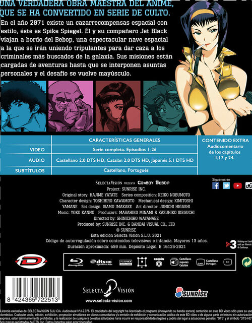 Pack Cowboy Bebop - serie (1998)