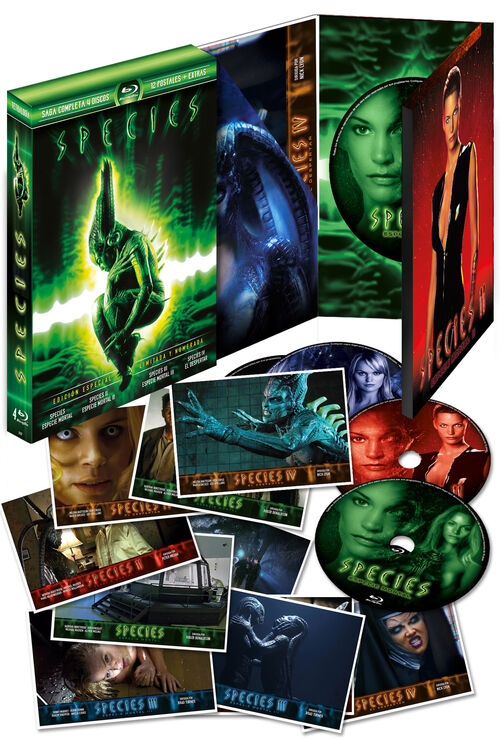 Pack Species - 4 películas (1995-2007)