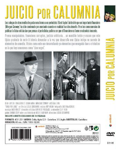 Juicio Por Calumnia (1939)