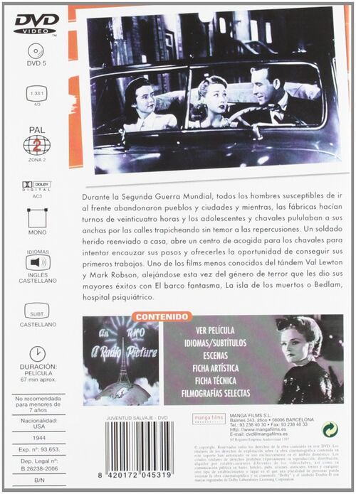 Juventud Salvaje (1944)