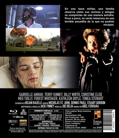 Secuestradores De Cuerpos (1993)