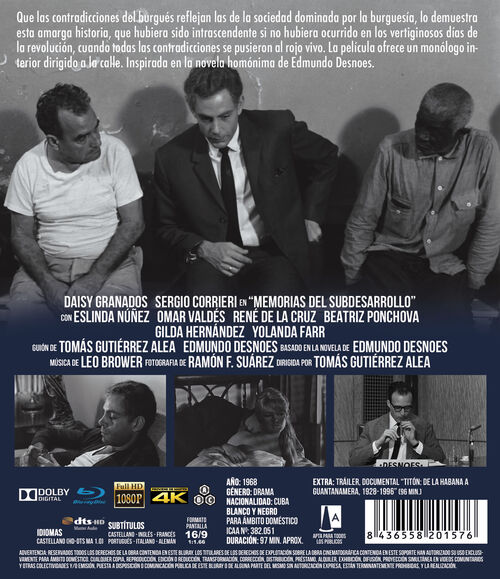 Memorias Del Subdesarrollo (1968)