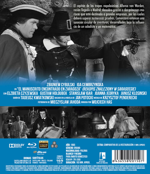 El Manuscrito Encontrado En Zaragoza (1965)