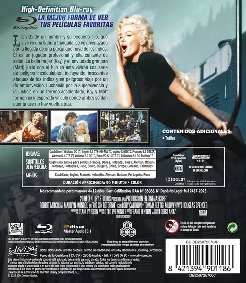 Río Sin Retorno (1954)