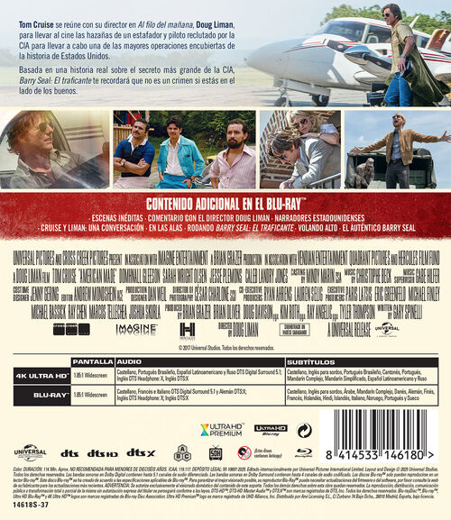 Barry Seal: El Traficante (2017)