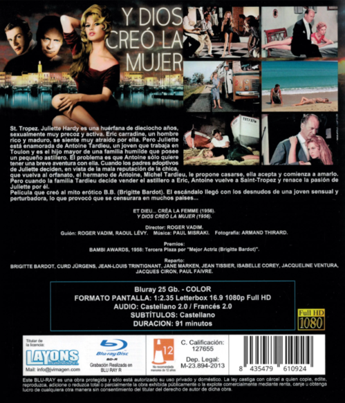 Y Dios Creó A La Mujer (1956)