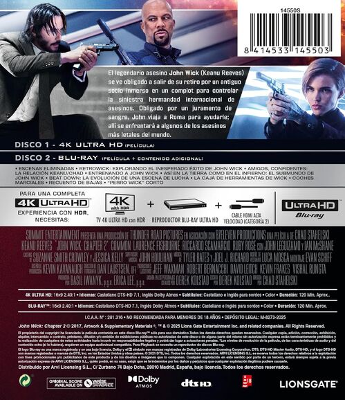 John Wick: Pacto De Sangre (2017)