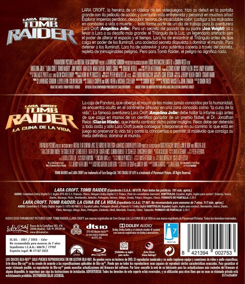 Pack Tomb Raider I + II (2001 + 2003)