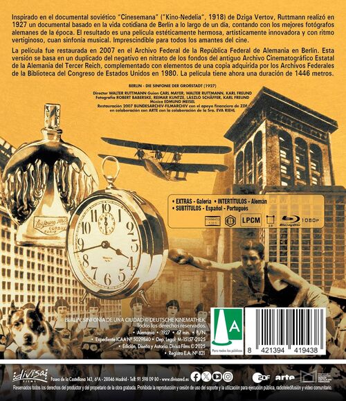 Berlín: Sinfonía De Una Ciudad (1927)