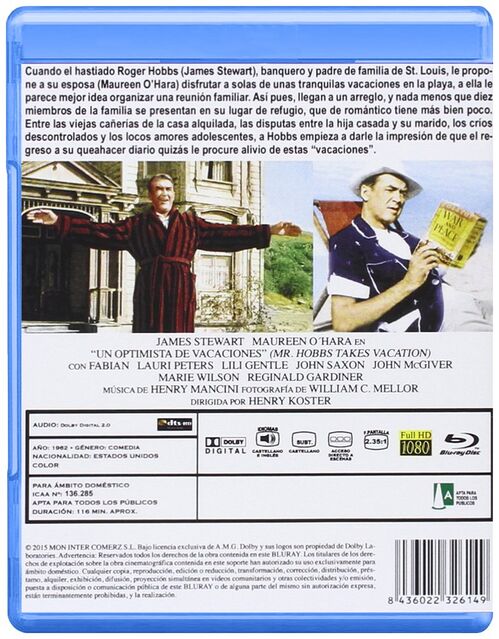 Un Optimista De Vacaciones (1962)