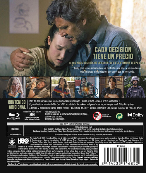 Pack The Last Of Us II - serie (2025)