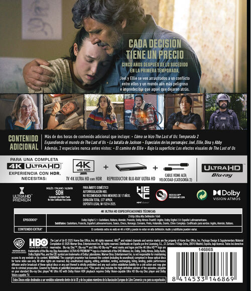 Pack The Last Of Us II - serie (2025)