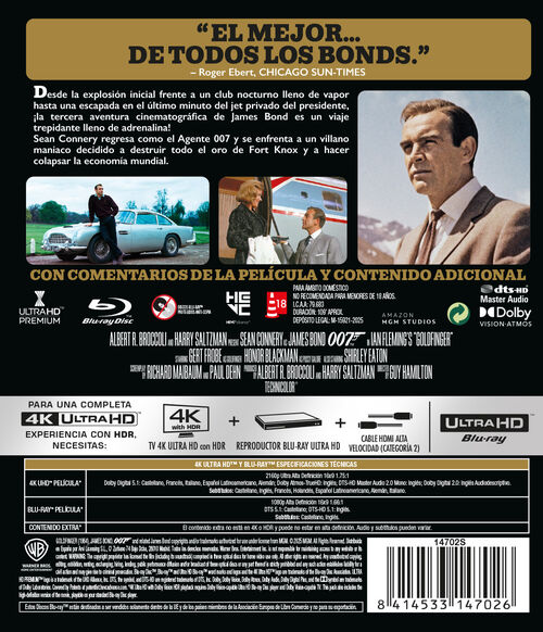 James Bond Contra Goldfinger (1964)