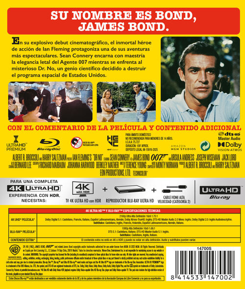 Agente 007 Contra El Doctor No (1962)