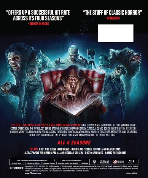 Pack Creepshow - serie (2019-2023) (Región A)