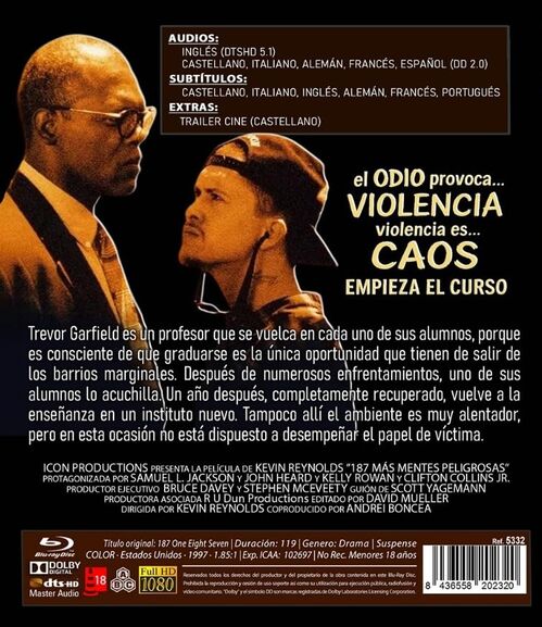 187: Más Mentes Peligrosas (1997)