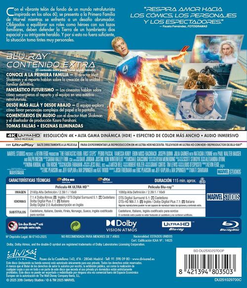 Los Cuatro Fantásticos: Primeros Pasos (2025)