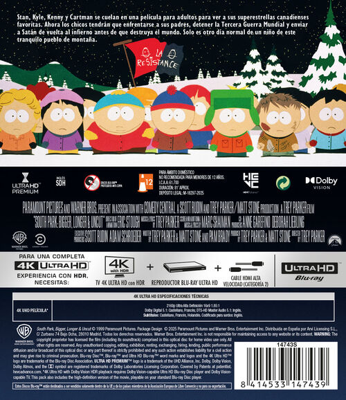 South Park: Más Grande, Más Largo Y Sin Cortes (1999)