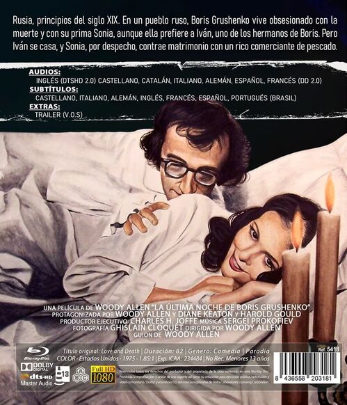 La Última Noche De Boris Grushenko (1975)