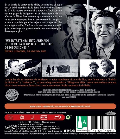 Milagro En Milán (1951)