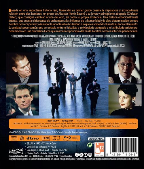 Homicidio En Primer Grado (1995)