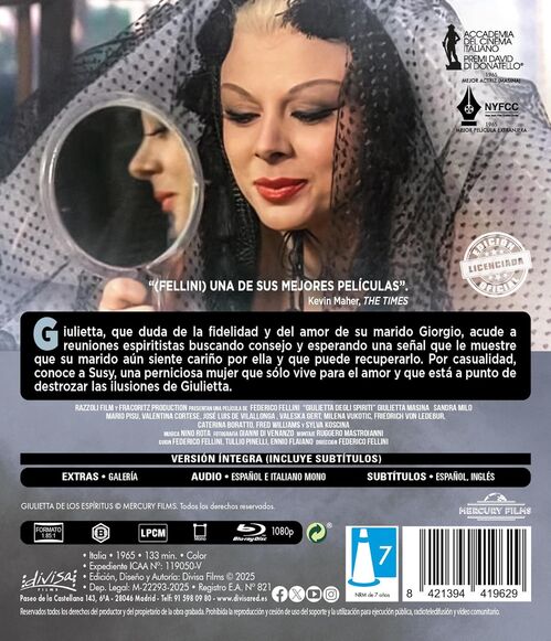 Giulietta De Los Espíritus (1965)