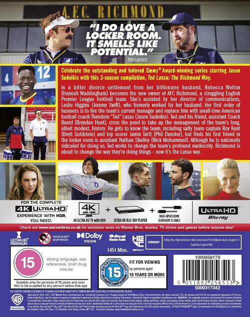 Pack Ted Lasso - serie (2020-2023)