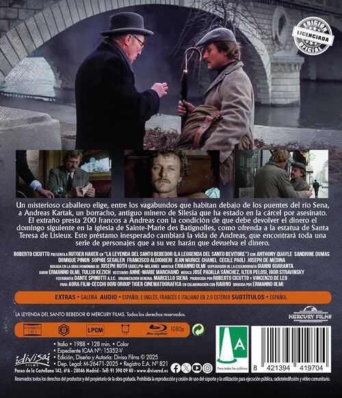 La Leyenda Del Santo Bebedor (1988)