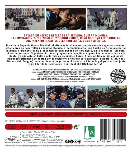 Los Héroes De Telemark (1965)
