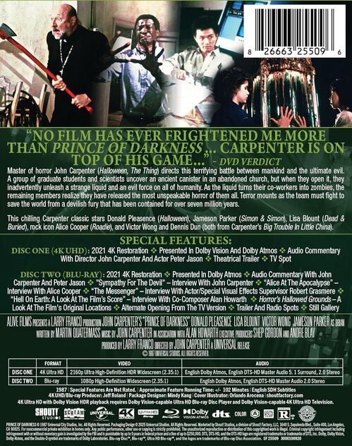 El Príncipe De Las Tinieblas (1987)