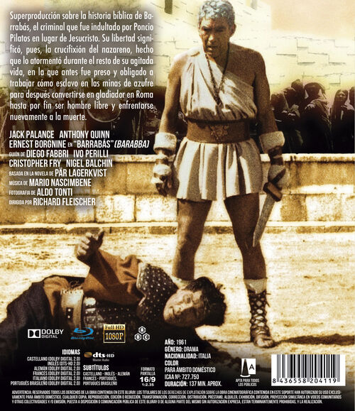 Barrabás (1961)