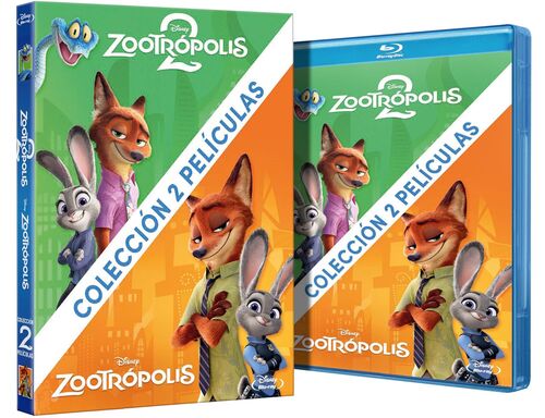 Pack Zootrópolis I + II (2016 + 2025)